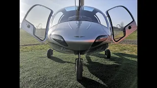 Vírník Argon a let pro náhradní díly do firmy Ultralight Maintenance. Gyrocopter Argon.