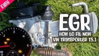 How to fit new EGR VW Transporter T5