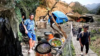 Adventure Vlog ! Hiking to Danger Cave, Samala and Camping in River Side with full Relaxation