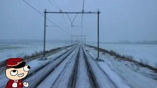 Met wisselend winterweer van Weert naar Roermond