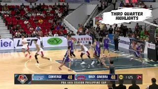 Brgy. Ginebra San Miguel vs. Converge FiberXers | April 27, 2024 | Third Quarter