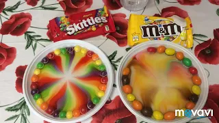 Челлендж Радуга 🌈 M&M vs Skittles