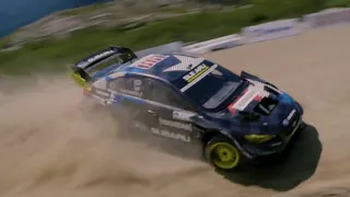 Helicopter Chase & Highlights   Travis Pastrana s Mt  Washington Hillclimb 2021 #subaru #wrx