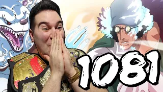 WE ARE WITNESSING PRIME GODA RIGHT NOW!!! | One Piece Chapter 1081 Reaction/Review