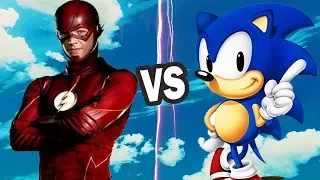 Race - FLASH VS SONIC THE HEDGEHOG | TSUNAMI RACE