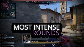 THE MOST INTENSE ROUNDS IN CSGO HISTORY