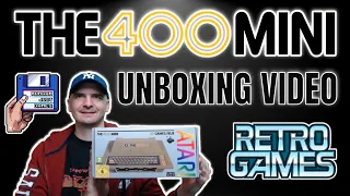 The Atari 400 Mini Unboxing Video - Retro Games - Morgan Just Games