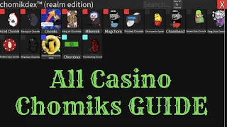 How to Find EVERY Chomik in Casino - Find the Chomiks