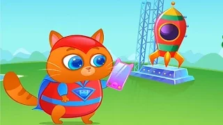 КОТЕНОК БУБУ #40 – игровой мультик для детей, ухаживаем за котиком! My Virtual cat Bob Bubbu