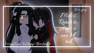 ▪︎Mdzs React to Amv +one tik tok▪︎ ( bad and lazy?)