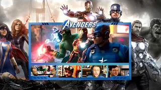 Marvel's Avengers - Official Cinematic Trailer | gamescom 2020 [Reaction Mashup Video ]