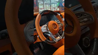 Upgrade Your Mercedes-Benz G-Class Interior with Hermès Orange Customization