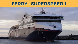 Passage on ferry SUPERSPEED 1, Hirtshals-Larvik (Color Line)