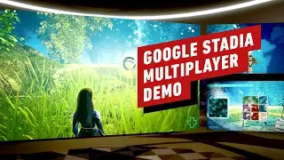 Google Stadia Multiplayer Demo - GDC 2019