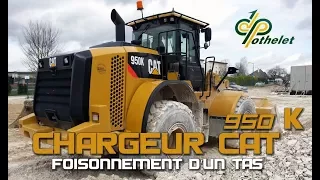 Chargeur CATERPILLAR 950K Foisonnement d'un tas