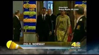 OBAMA NOBEL PRIZE ANCHOR CLIP