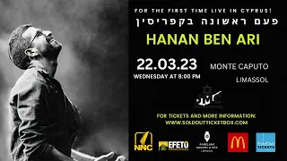 Hanan Ben Ari First Time Live In Cyprus