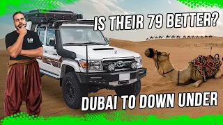 Does Dubai's 79 Series Outshine Our Aussie Model? | V8 LandCruiser Showdown