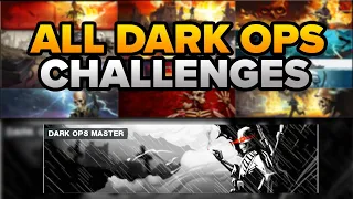 I COMPLETED ALL DARK OPS CHALLENGES in BLACK OPS COLD WAR (DARK OPS MASTER CALLING CARD)