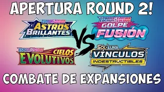 ROUND 2! - APERTURA CARTAS POKEMON DE SOBRES DE VARIAS EXPANSIONES-ASTROS, CIELOS, FUSION, VINCULOS