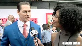 John Cena, Keegan-Michael Key, Brianna Hildebrand, Dennis Haysbert on 'Playing With Fire'