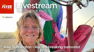 FLYER Livestream - 25 April 2024 - Allie Dunnington