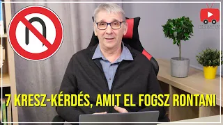 7 KRESZ-kérdés, amit nem valószínű, hogy te is tudsz.