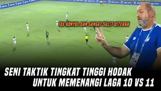 Banyak yang tak sadar, ini kegilaan taktik Bojan Hodak dalam membawa Persib menang 10 VS 11