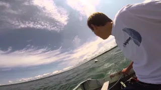 Motor Falling off boat