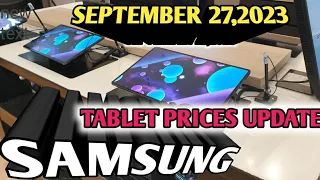 SAMSUNG TAB A7LITE,TAB A8,TABS7FE,TAB S9 SERIES,S9,S9PLUS,S9ULTRA PRICES UPDATE