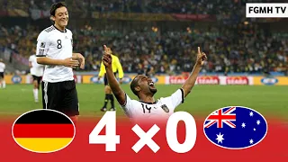 Germany vs Australia 4-0 | 2010 World Cup Extended Highlights & All Goals HD