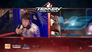 Tekken World Tour - BAM 10 - Grand Final - Echo Fox Saint(Jack 7/Eddy) vs  ROX Knee(Paul).
