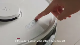 Roborock S7 Max Ultra - Resetting the Robot.