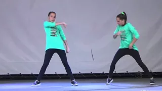 Танец "Хватит учить - давай танцевать!" (hip-hop). Дуэт "Sisters Twin" (Соня и Ксюша Макиенко). 2015