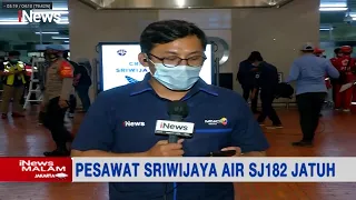 Situasi di Bandara Soekarno Hatta Terkait Insiden Jatuhnya Sriwijaya Air  - iNews Malam 09/01