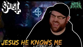 THIS IS THE BEST MUSIC VIDEO EVER!!! - GHOST - JESUS HE KNOWS ME - REACTION