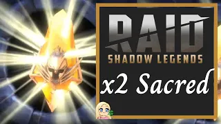 x2 Sacred Shards LEGENDARY Opening • Raid Shadow Legends