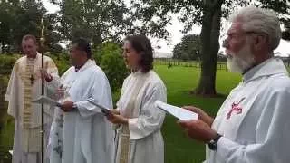 "Hansen Lemon" tree blessing. Waimate North Mission 28 Dec 14