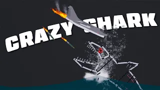 CRAZY SHARK attacks Everyone in People Playground