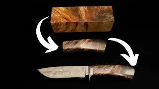 How to shape a Knife Handle