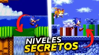 Desbloqueando los NIVELES OCULTOS de Sonic 2 que nadie conoce 🤫