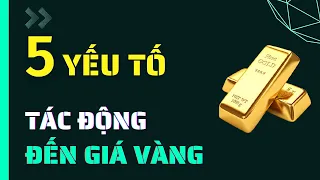 6 Phút Tìm Hiểu Về Giá Vàng. 5 Yếu Tố Tác Động Giá Vàng Tăng Hay Giảm