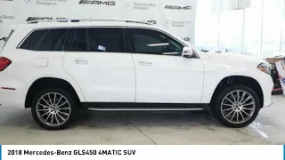 2018 Mercedes-Benz GLS450 4MATIC SUV FOR SALE in Brampton, ON P2332