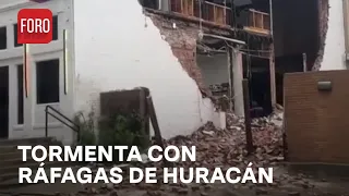 Tormenta en Houston tuvo vientos de huracán categoría 2 - Expreso de la. Mañana