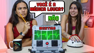 USEI O DETECTOR DE MENTIRAS NA GIOVANNA PARA DESCOBRIR SE ELA É A MÉDICA LOUCA - JULIANA BALTAR