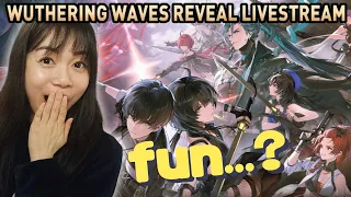GENSHIN FANGIRL reacts to Wuthering Waves 1.0 Reveal Livestream