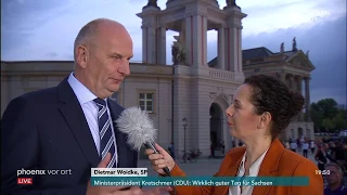 Brandenburg-Wahl: Interview mit Dietmar Woidke (SPD) am 01.09.19