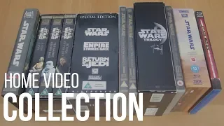 My Star Wars Home Video Collection including A VHS from 1982!