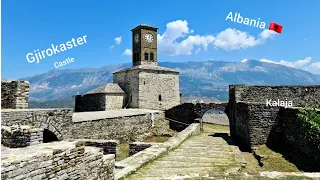 Inside one of the LARGEST CASTLES IN EUROPE..Gjirokastra "Argjiro" castle.KALAJA GJIROKASTRES vlog