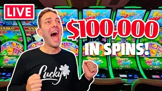 🔴 LIVE $100,000 in SPINS on Huff N' EVEN More Puff